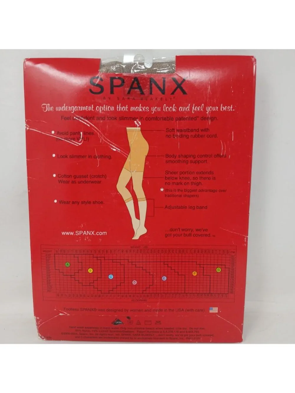 SPANX look slimmer